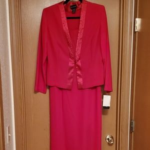 Formal dress and jacket